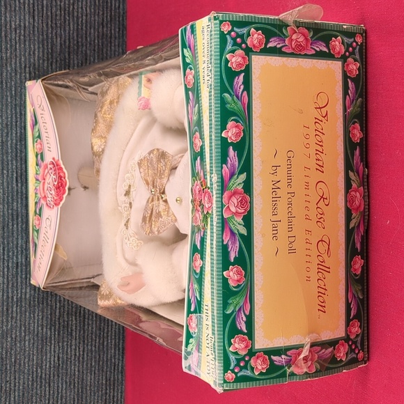 Porcelain Doll Victorian Rose Collection By Melissa Jane 1997 - Picture 11 of 16